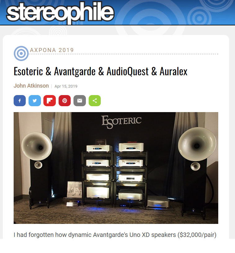2019 AXPONA Show report by John Atkinson-Stereophile