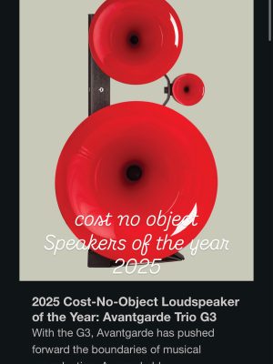 2025 Speakers of the Year - Cost No Object -
