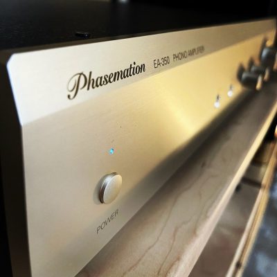 AUDIOPHILIA.COM review Phasemation EA-350 Phono Amplifier Analog, Star Component Award