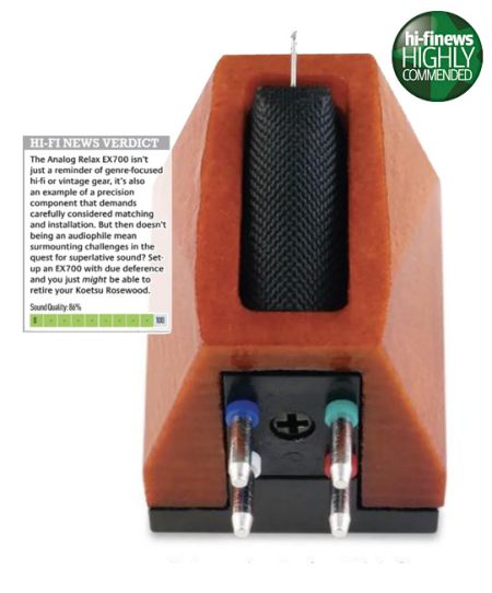 Hi-Fi News Ken Kessler Review - Analog Relax EX700, April 2026